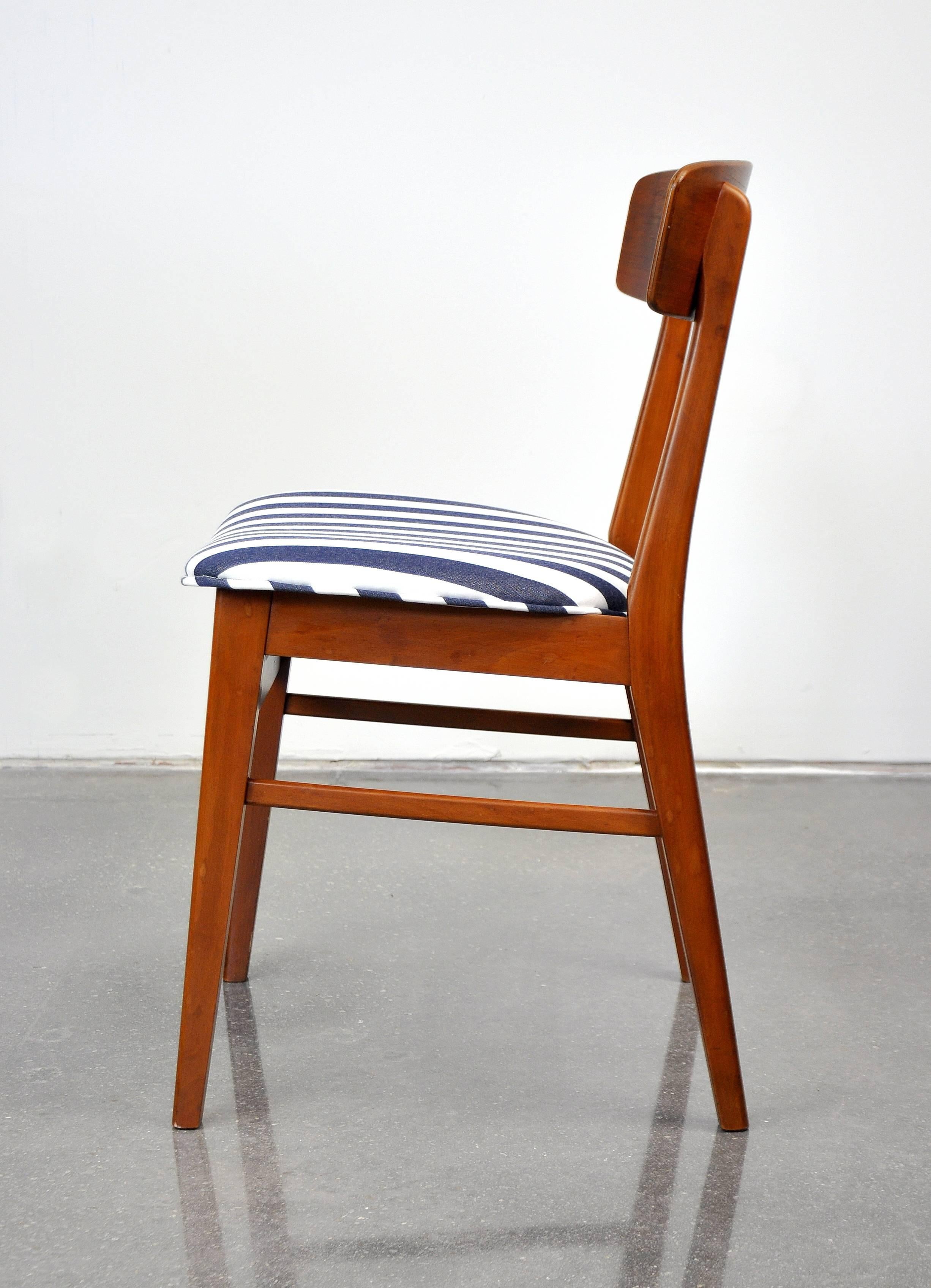 Danish Modern Wegner Style Teak Chair In Good Condition In Miami, FL