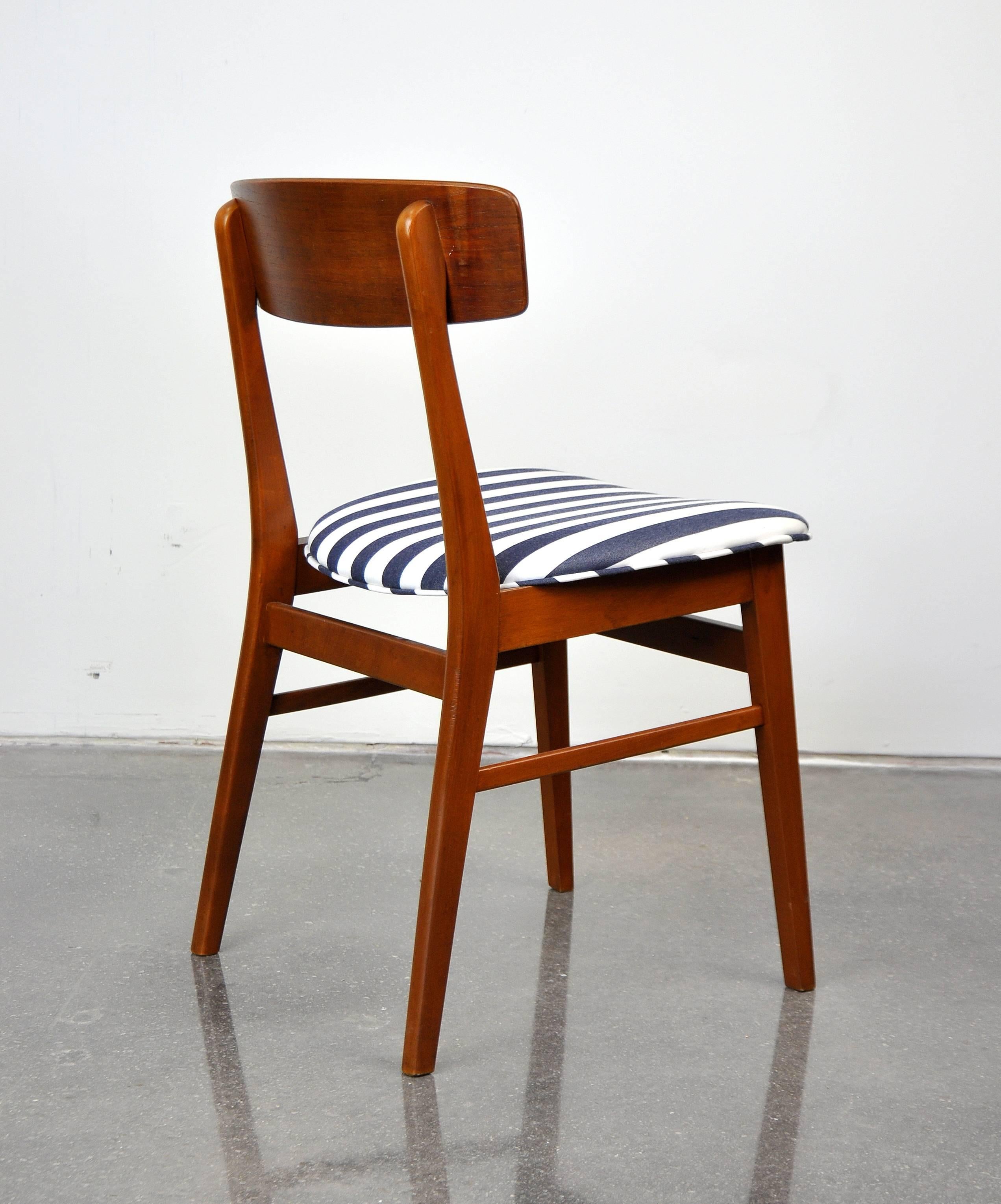 Danish Modern Wegner Style Teak Chair 2