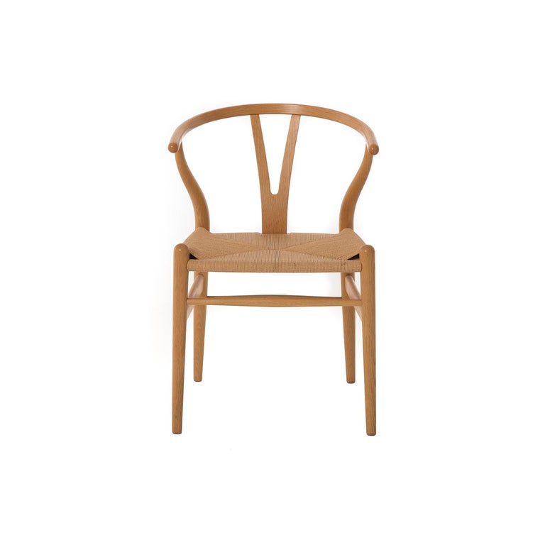 Danish Modern White Oak Wishbone Dining Chairs at 1stDibs white oak — free download