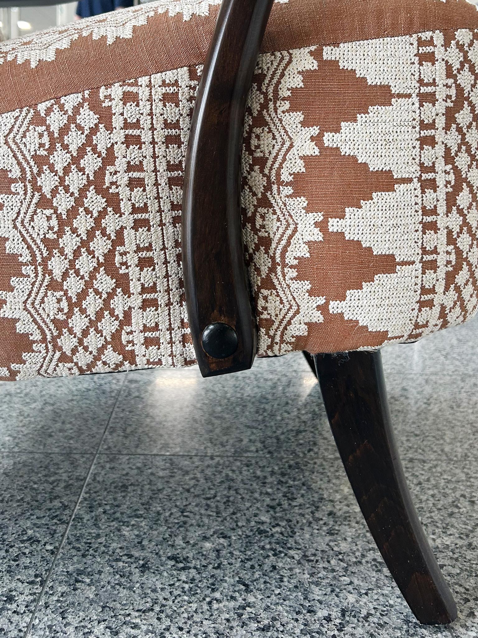 Dänischer moderner lehnensessel von Alfred Christensen (Mitte des 20. Jahrhunderts) im Angebot