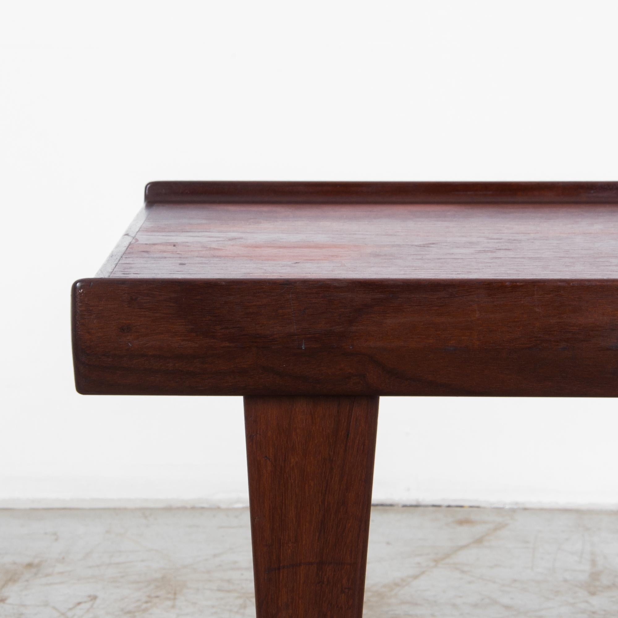 Danish Modern Wooden Coffee Table  2