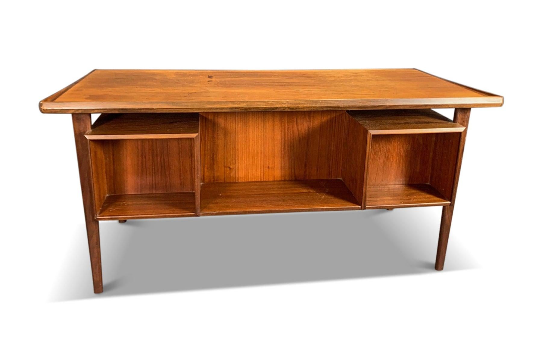 Danish Modern Writing Desk by Peter Løvig Nielsen In Excellent Condition In Berkeley, CA