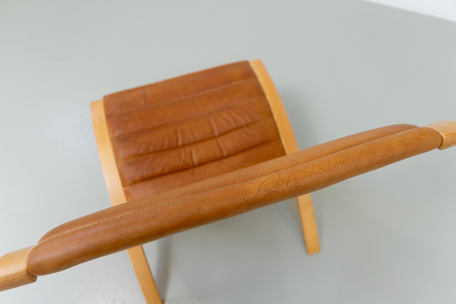 Silla X danesa moderna de Hvidt & Mølgaard para Fritz Hansen, década de 1970. en venta 7