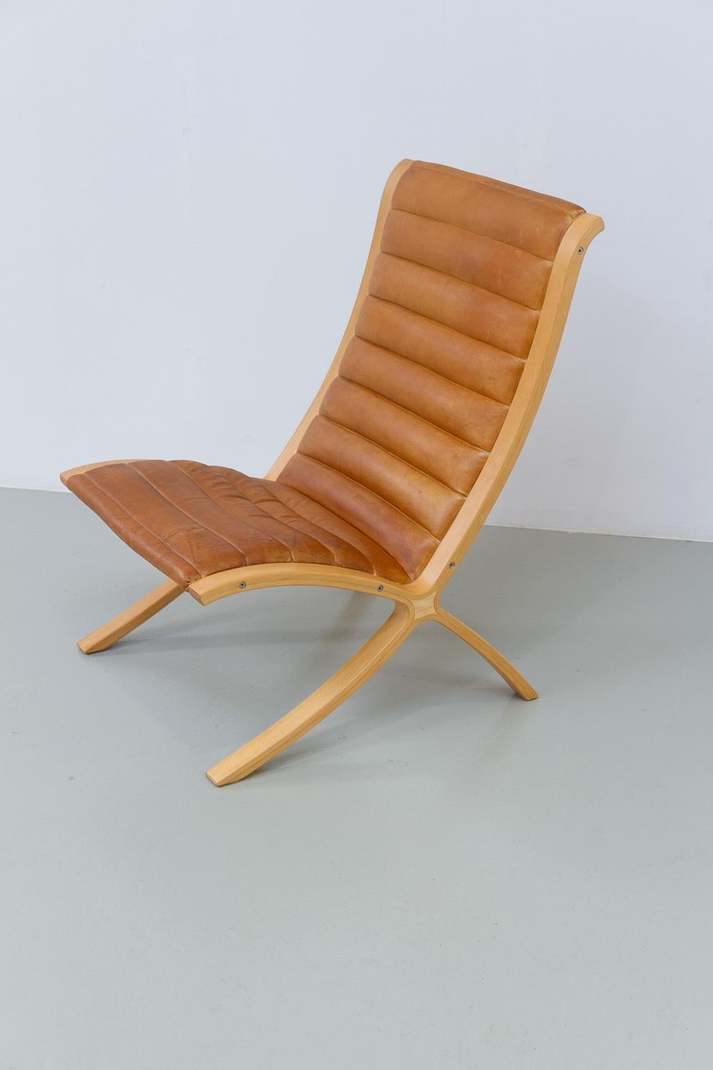 Silla X danesa moderna de Hvidt & Mølgaard para Fritz Hansen, década de 1970. en venta 8