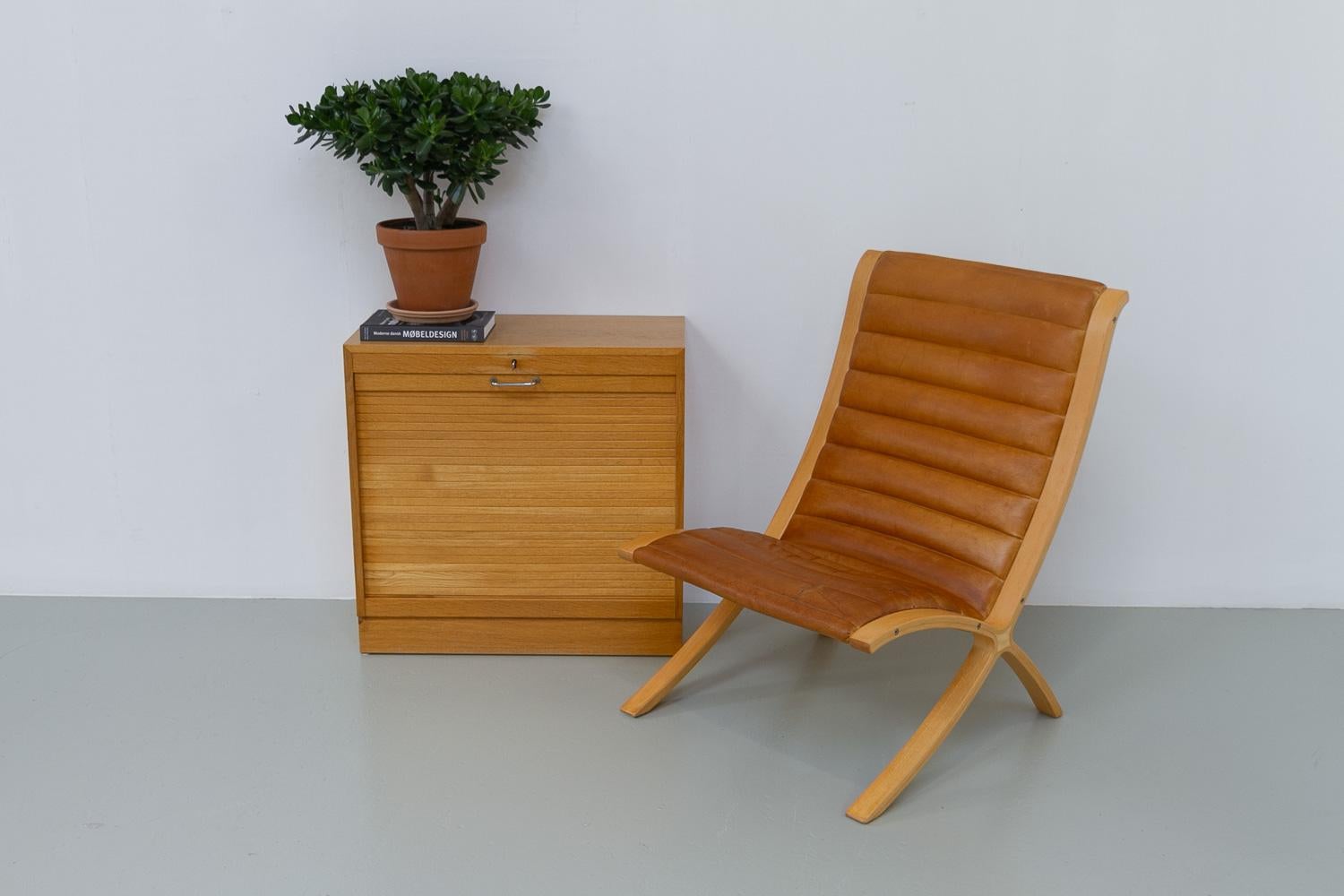 Silla X danesa moderna de Hvidt & Mølgaard para Fritz Hansen, década de 1970. en venta 11