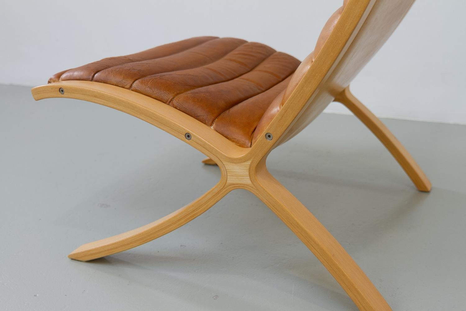Silla X danesa moderna de Hvidt & Mølgaard para Fritz Hansen, década de 1970. finales del siglo XX en venta