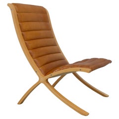 Danish Modern X Chair by Hvidt & Mølgaard for Fritz Hansen, 1970s.