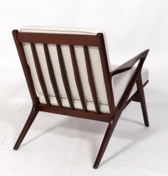 Danish Modern Z Chair in the Manner of Poul Jensen