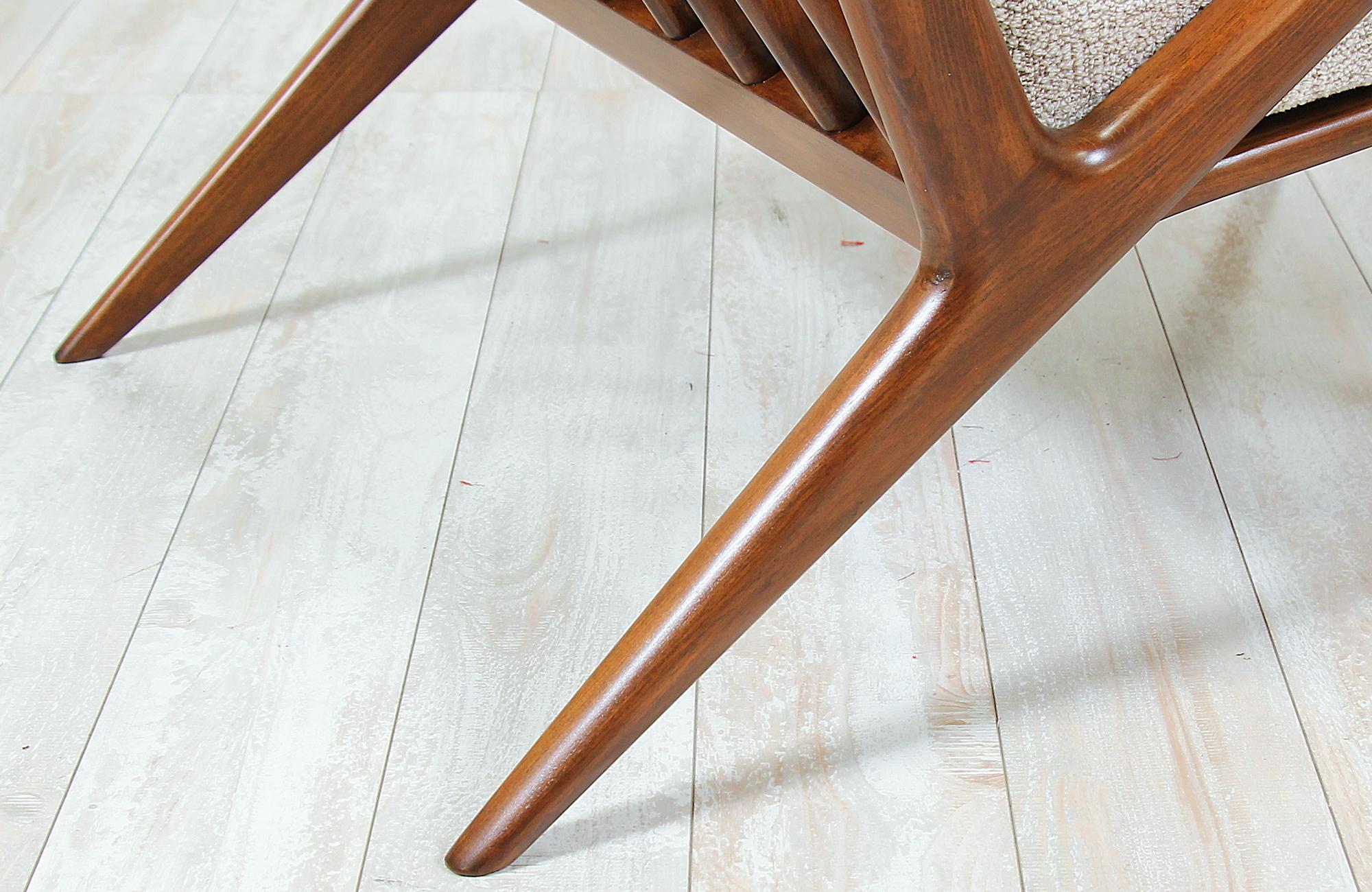 Danish Modern `Z` Lounge Chair by Poul Jensen for Selig 3