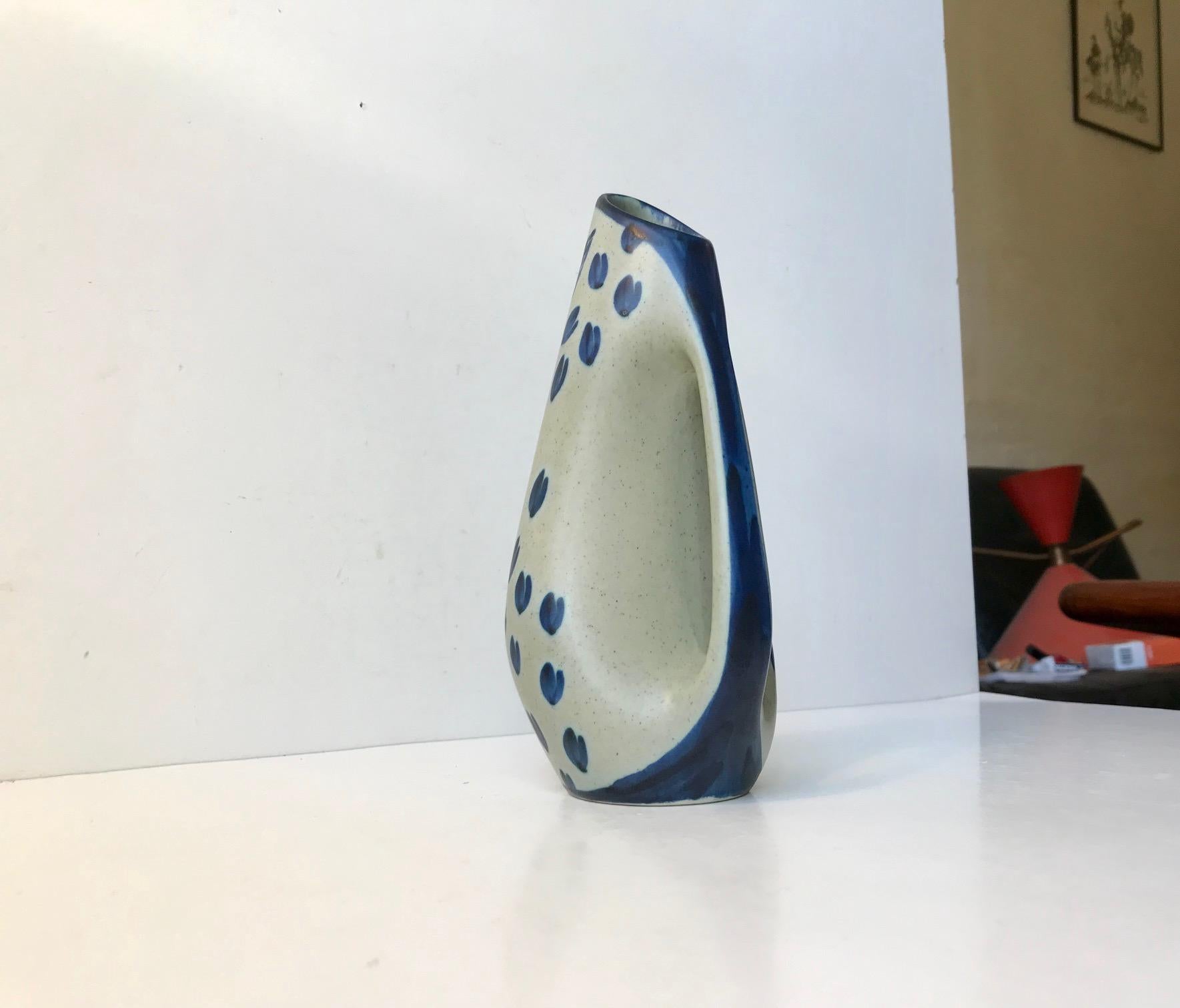 Danish Modernist Ceramic Jug Vase by Einar Johansen for Søholm, 1960s In Good Condition In Esbjerg, DK
