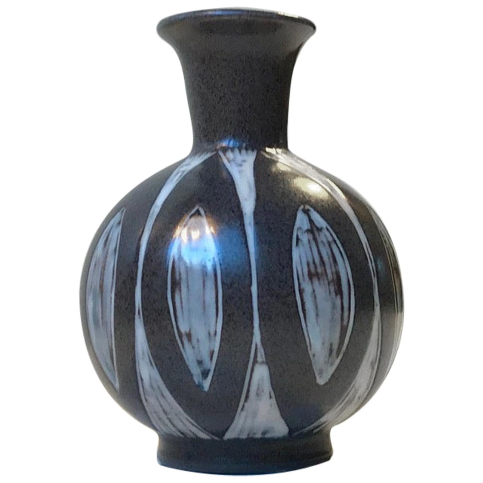 Danish Modernist Ceramic Vase by Eva & Johannes Andersen, 1960s
