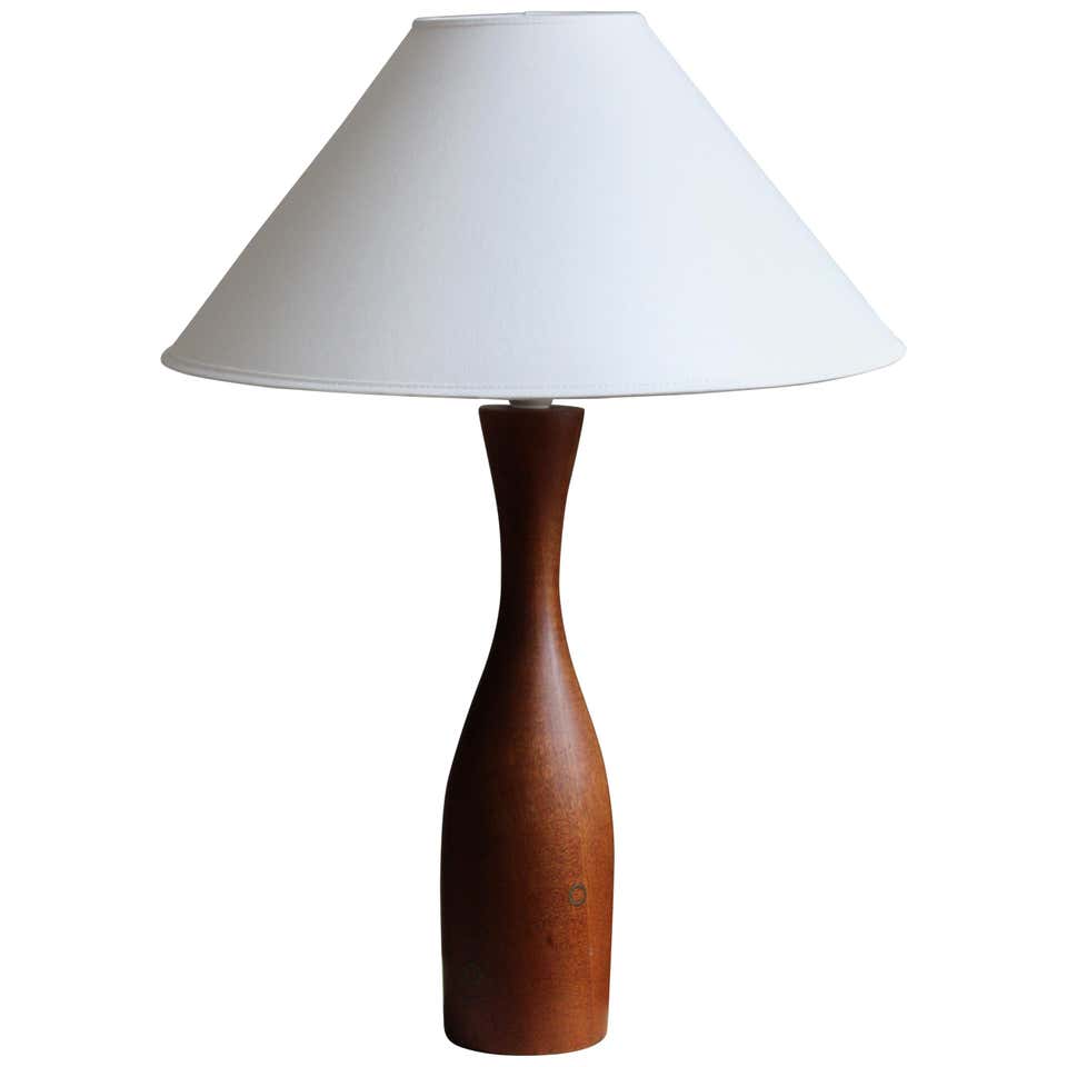 Danish Sputnik Table Lamp in Teak, Brass and Cut Glass, 1950s For Sale ...