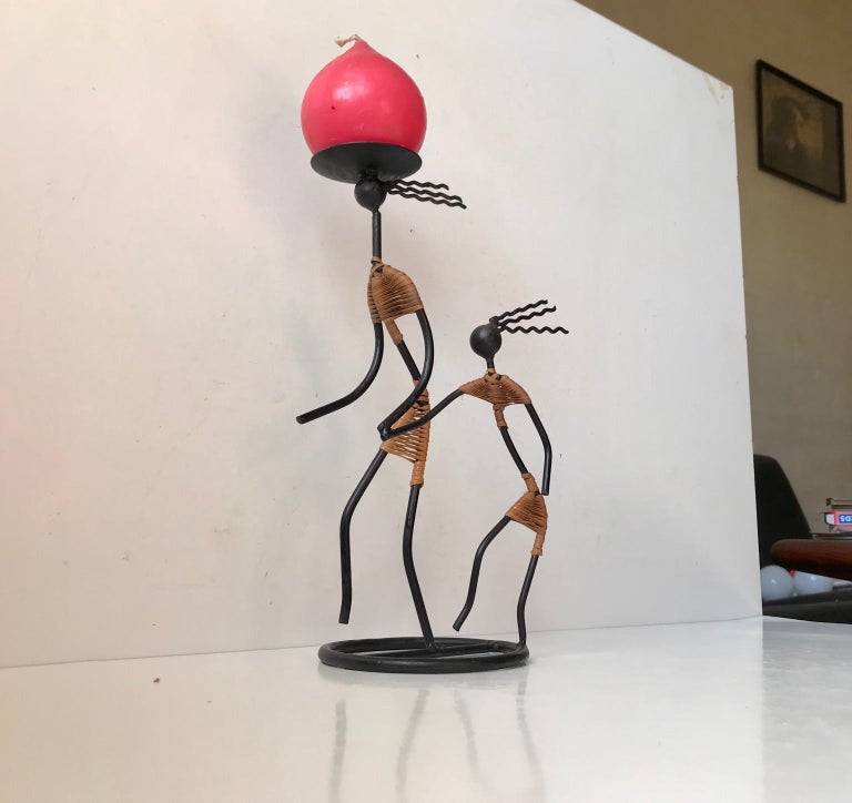 Canapé sculptural danois moderne du milieu du siècle, 1950