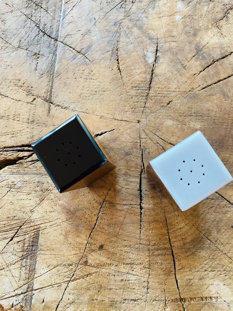 Danish Modernist Rosewood Salt and Pepper Shakers For Sale at 1stDibs