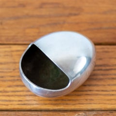 Danish Modernist Silver Plate Ashtray or Incense Burner by Carl Cohr, 1950s