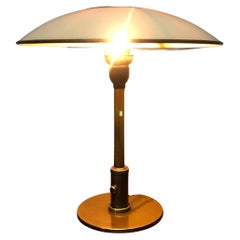 Danish Modernist Table Lamp in Brass from the 1930s by Lyfa with Provenance