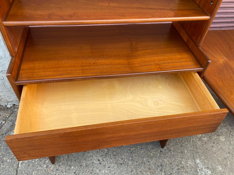 Danish Modular Desk/ Shelf System For Sale at 1stDibs