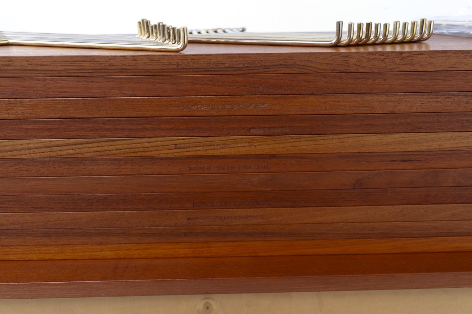 Danish Modular Royal Teak Wall Unit by Poul Cadovius for Cado, 1960s. 15