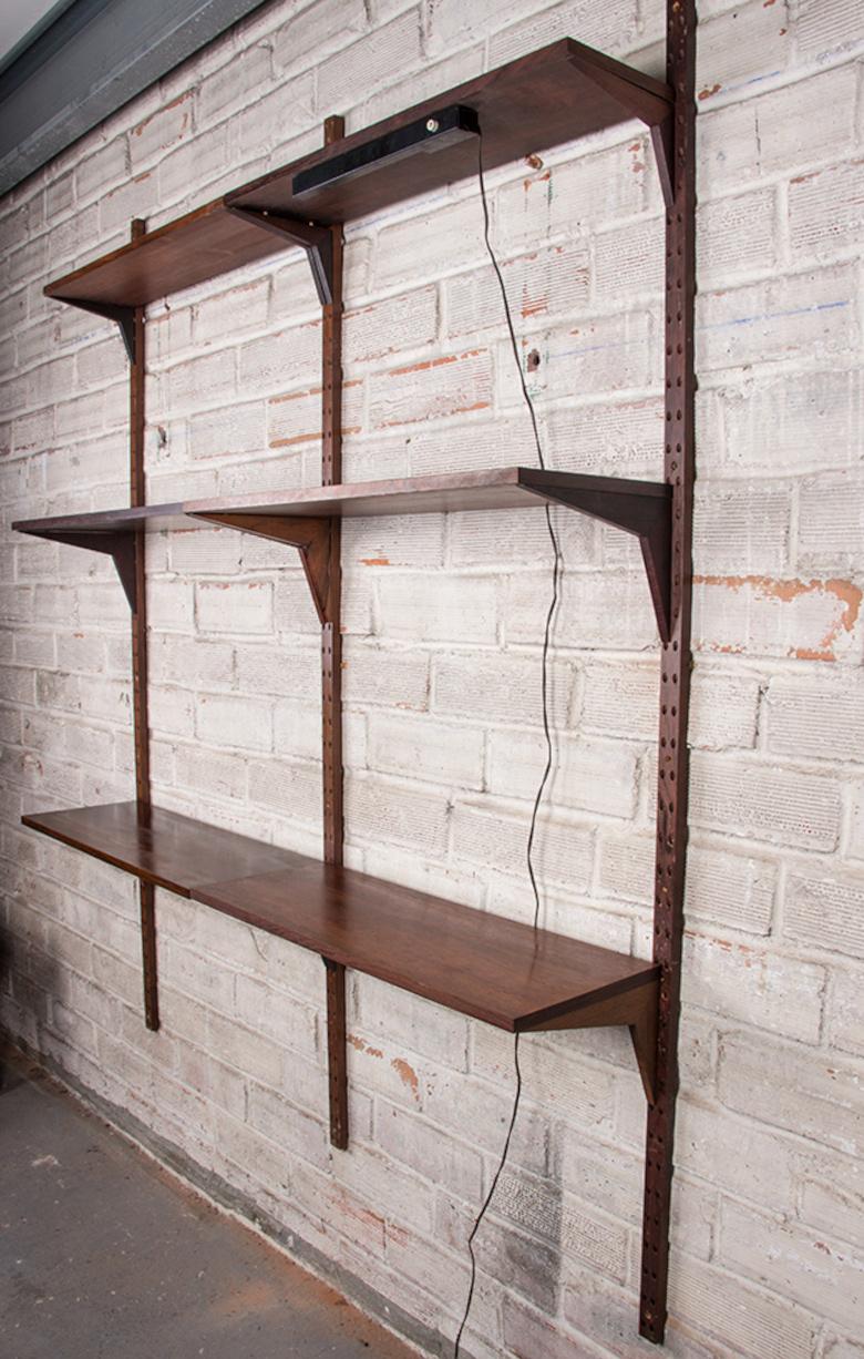 Danish modular shelf in Rosewood by Poul Cadovius 1960. 5