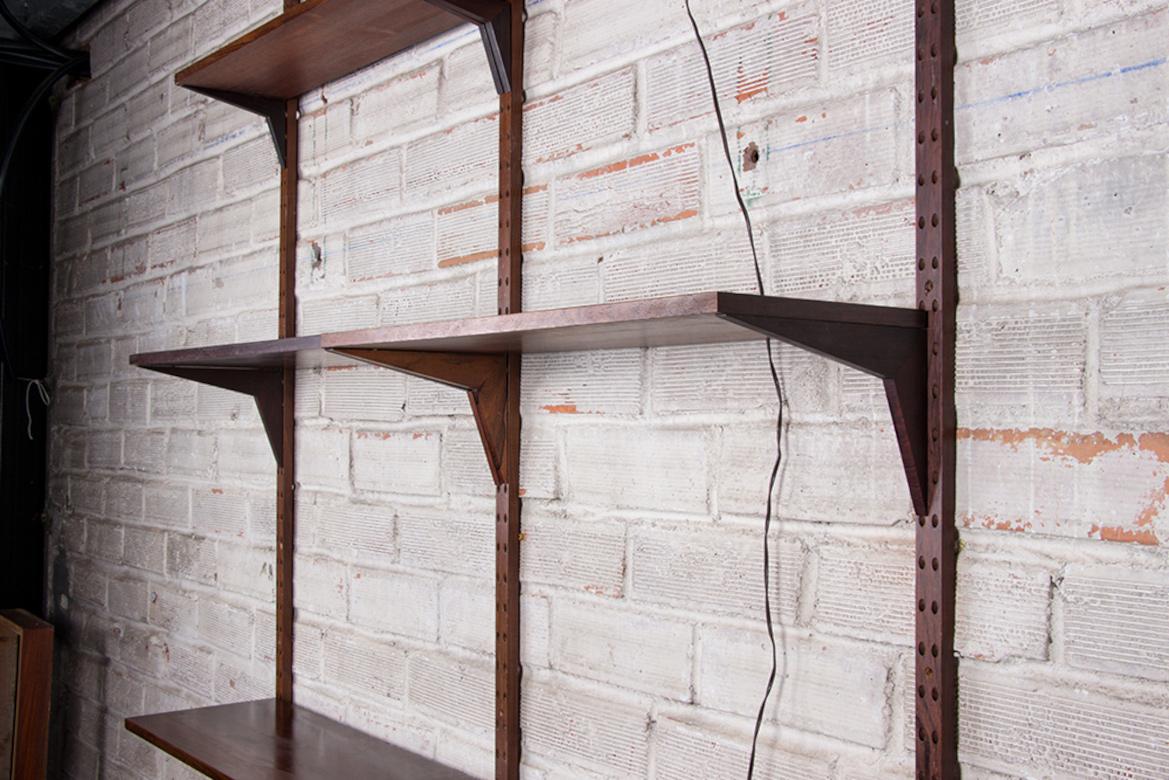 Danish modular shelf in Rosewood by Poul Cadovius 1960. 6