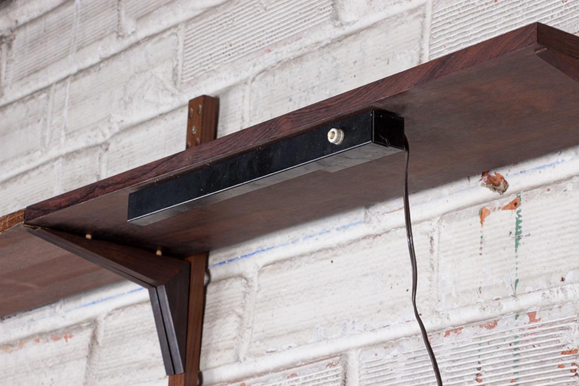 Danish modular shelf in Rosewood by Poul Cadovius 1960. 7
