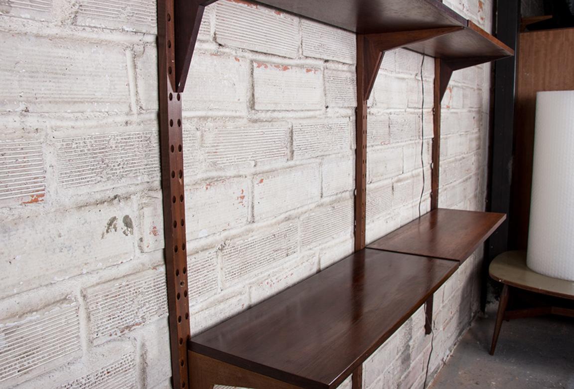 Danish modular shelf in Rosewood by Poul Cadovius 1960. 10