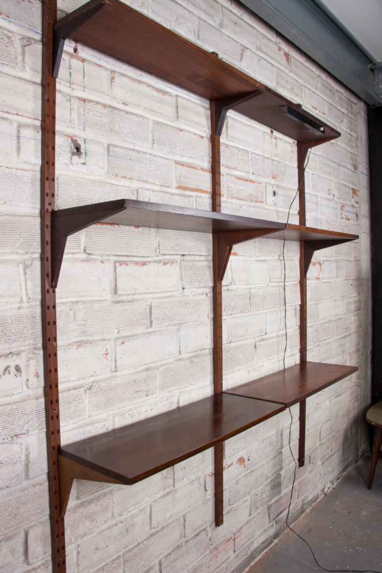 Danish modular shelf in Rosewood by Poul Cadovius 1960. 11