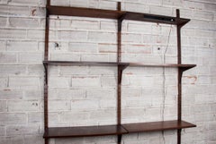 Danish modular shelf in Rosewood by Poul Cadovius 1960.