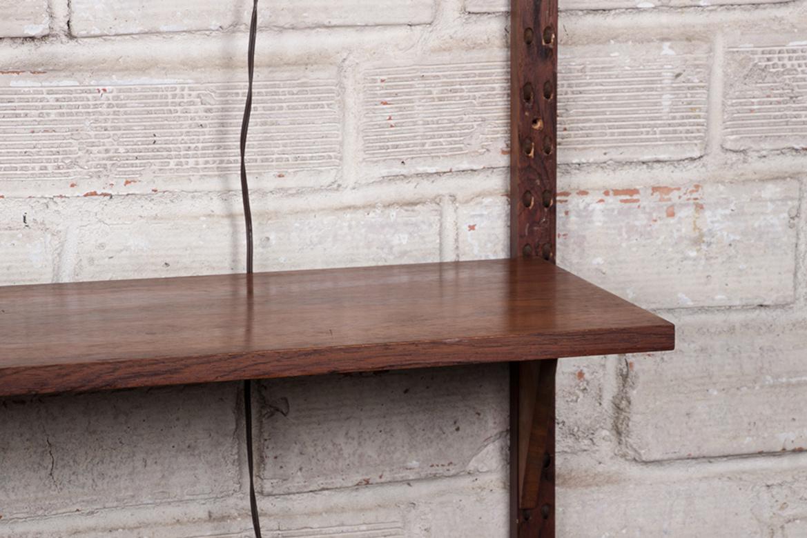Danish modular shelf in Rosewood by Poul Cadovius 1960. 2