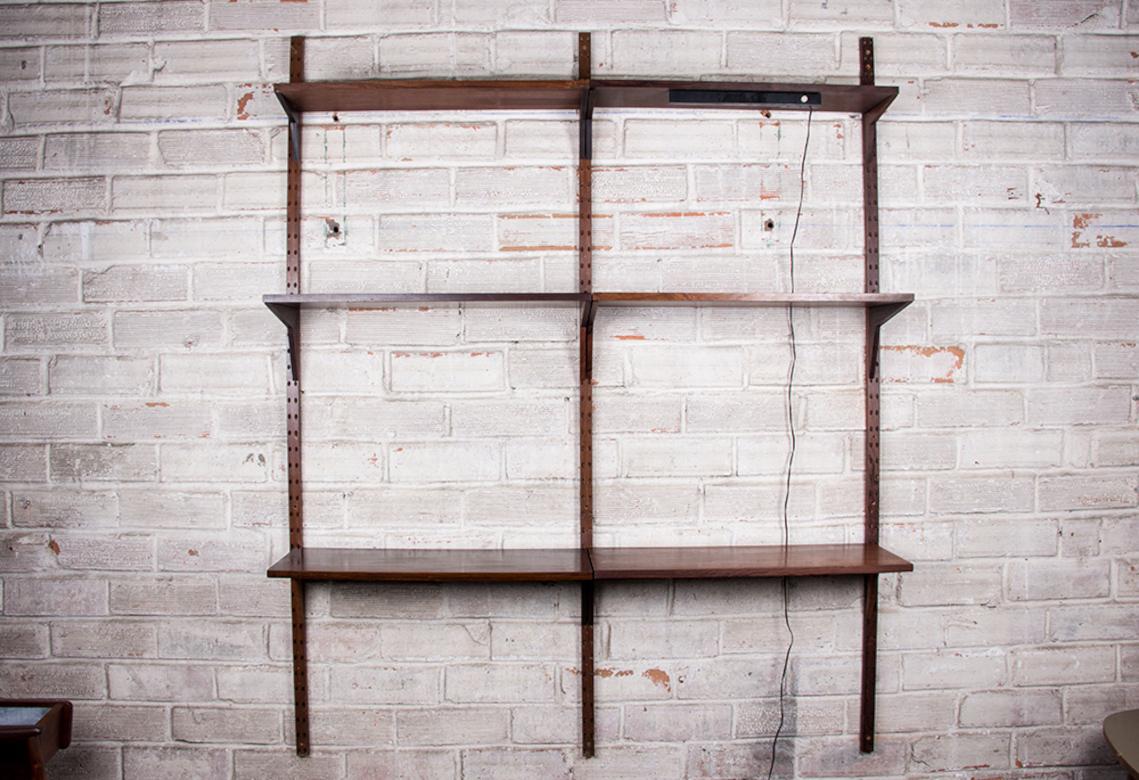 Danish modular shelf in Rosewood by Poul Cadovius 1960. 3