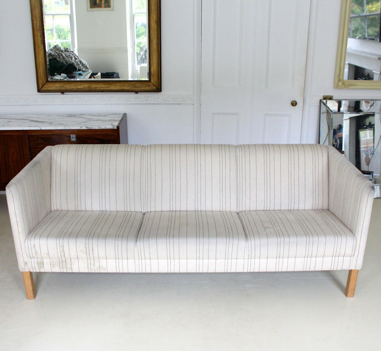 Danish Mogenson Style Sofa Scandinavian Studio Couch For Sale 5