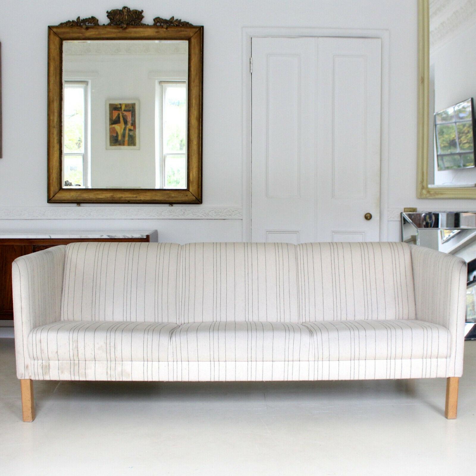 Danish Mogenson Style Sofa Scandinavian Studio Couch For Sale 6