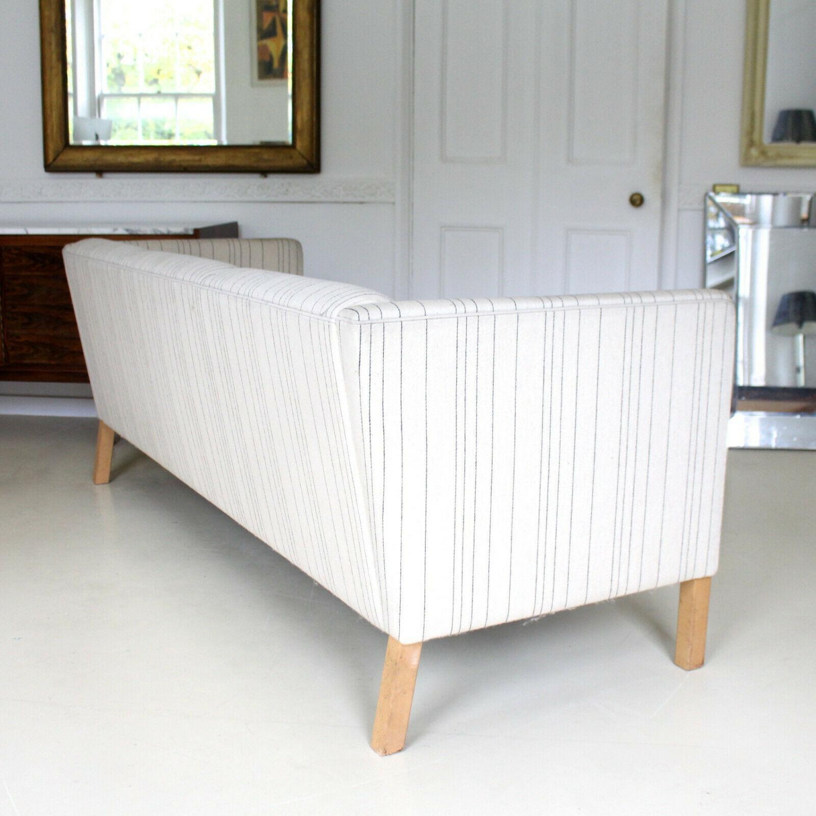 20th Century Danish Mogenson Style Sofa Scandinavian Studio Couch For Sale