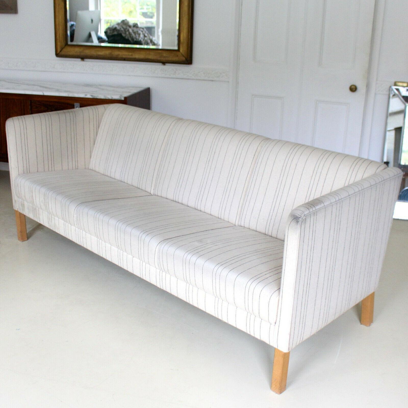 Danish Mogenson Style Sofa Scandinavian Studio Couch For Sale 3