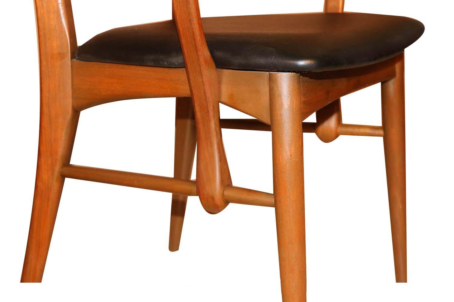 Danish Niels Koefoed for Koefoeds Hornslet Lis Chairs 1