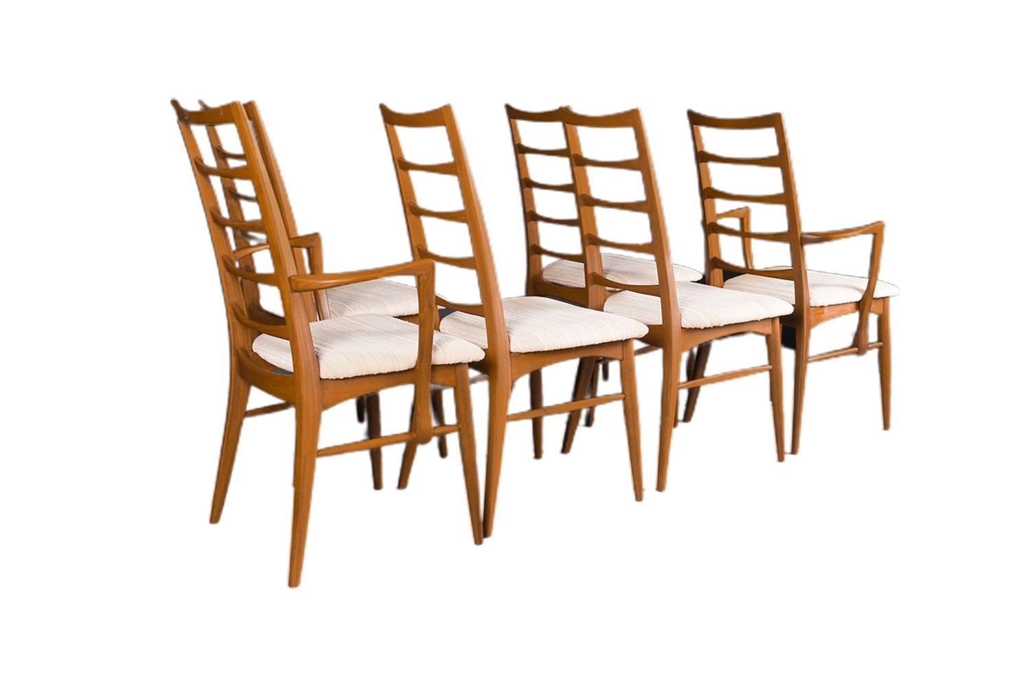 Mid-Century Modern Danish Niels Koefoed for Koefoeds Hornslet Lis Chairs For Sale