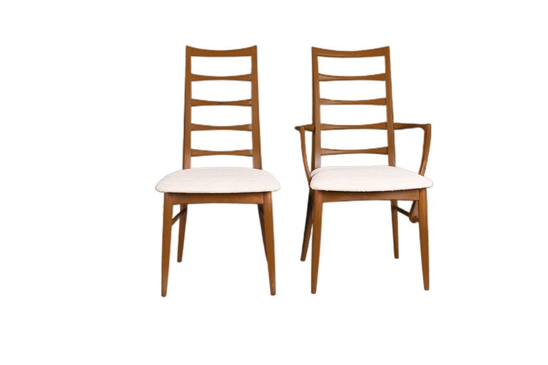 Danish Niels Koefoed for Koefoeds Hornslet Lis Chairs For Sale 1