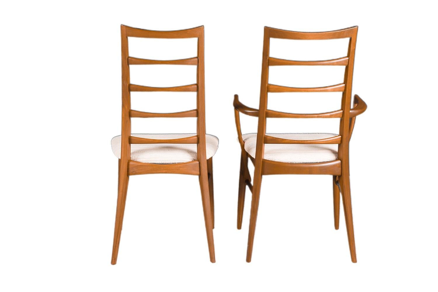 Danish Niels Koefoed for Koefoeds Hornslet Lis Chairs For Sale 1