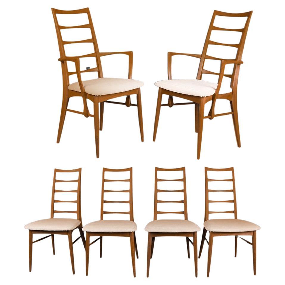 Danish Niels Koefoed for Koefoeds Hornslet Lis Chairs