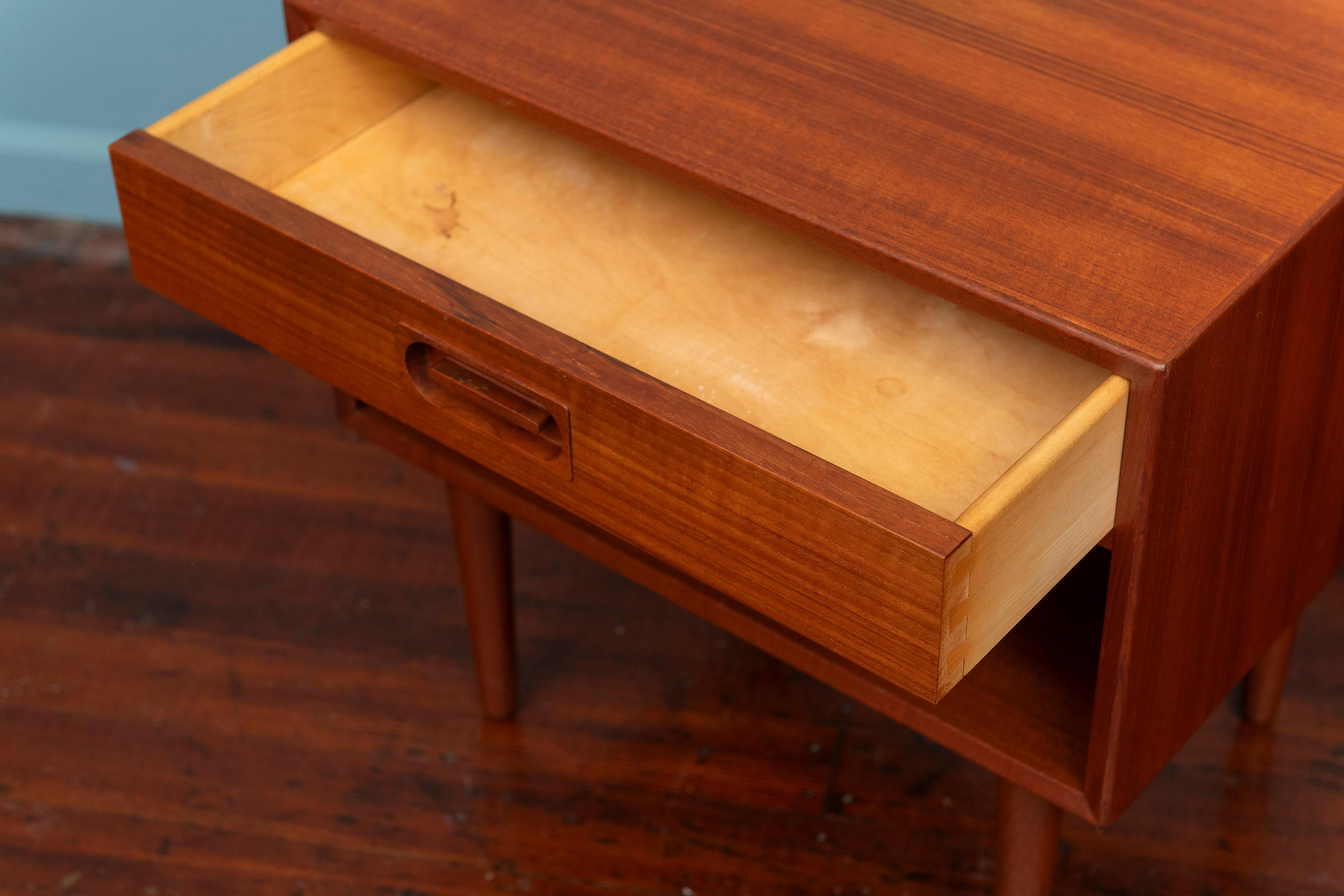 Mid-20th Century Danish Nightstands by Johannes Andersen for Dyrlund For Sale