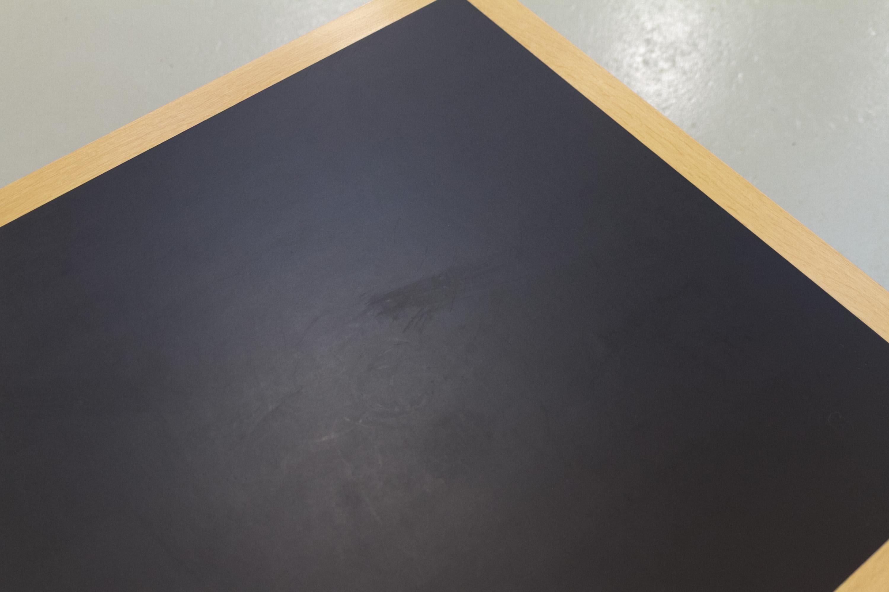 Chêne Danish Oak and Black Botium Lounge Table by Magnus Olesen, 1970s. en vente