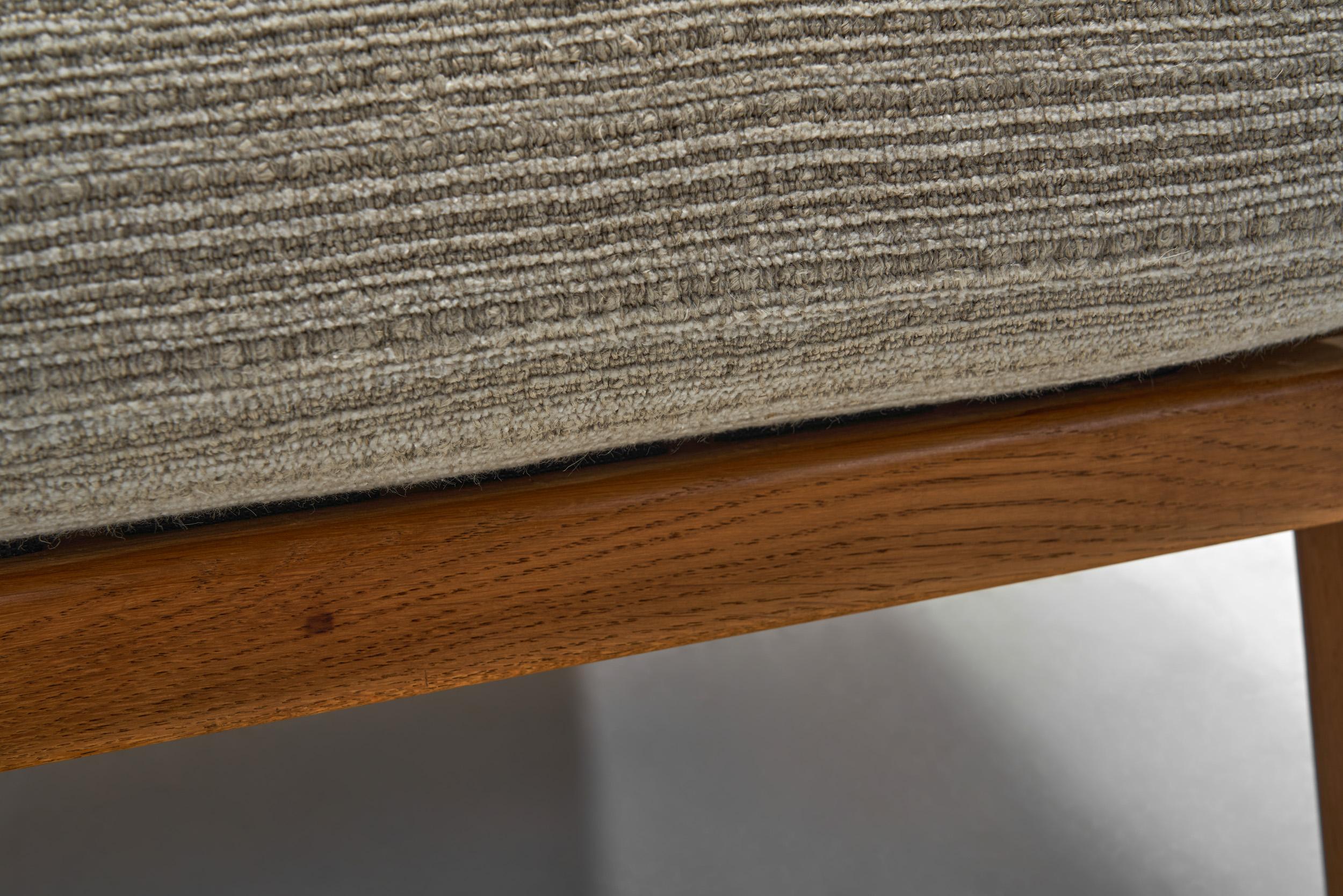 Danish Oak Armchair by H. Brockmann Petersen for Komfort, Denmark ca 1960s For Sale 9