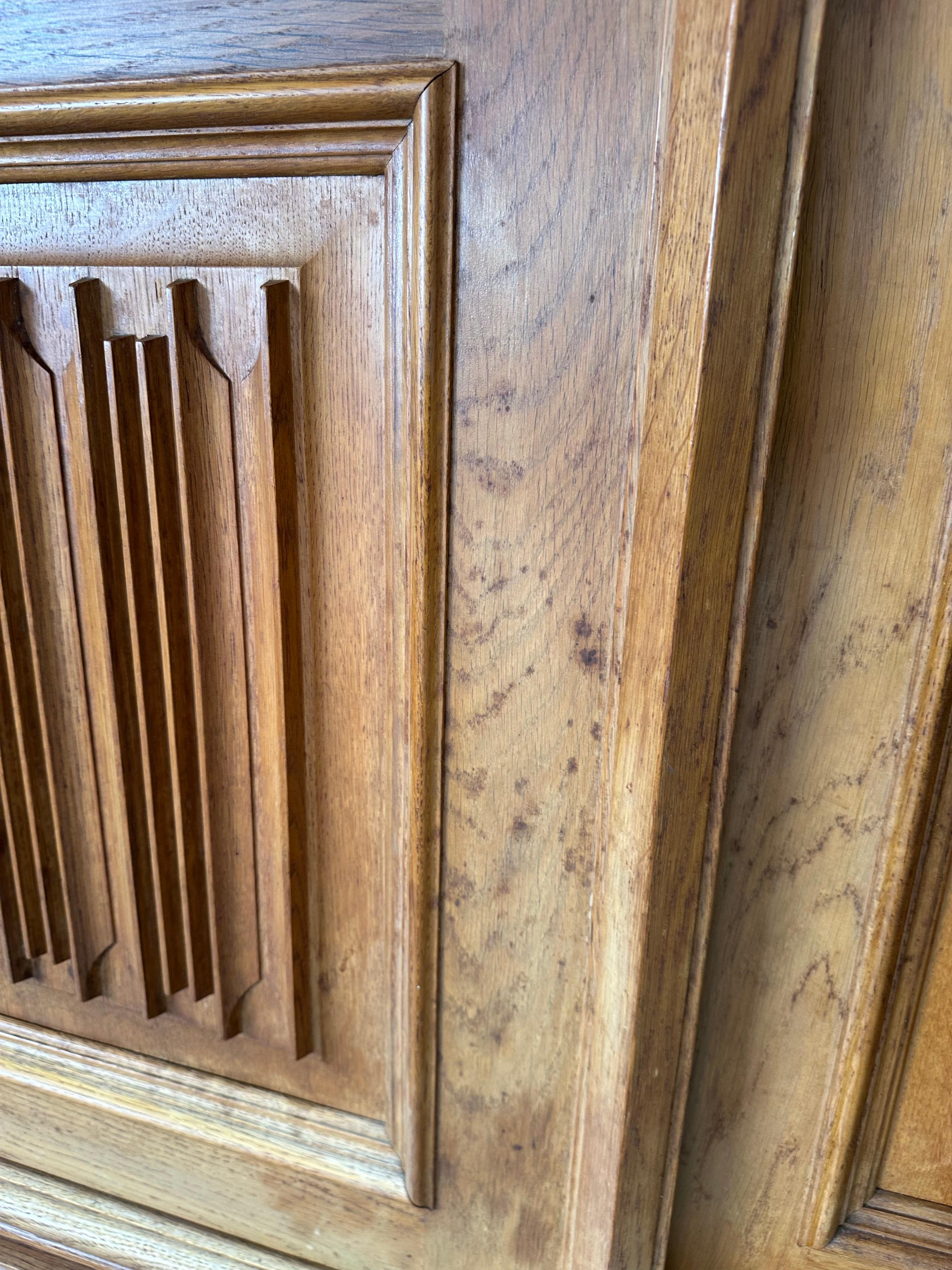 Brutalistisches Sideboard aus dänischer Eiche von Vondo Sonderborg im Angebot 10