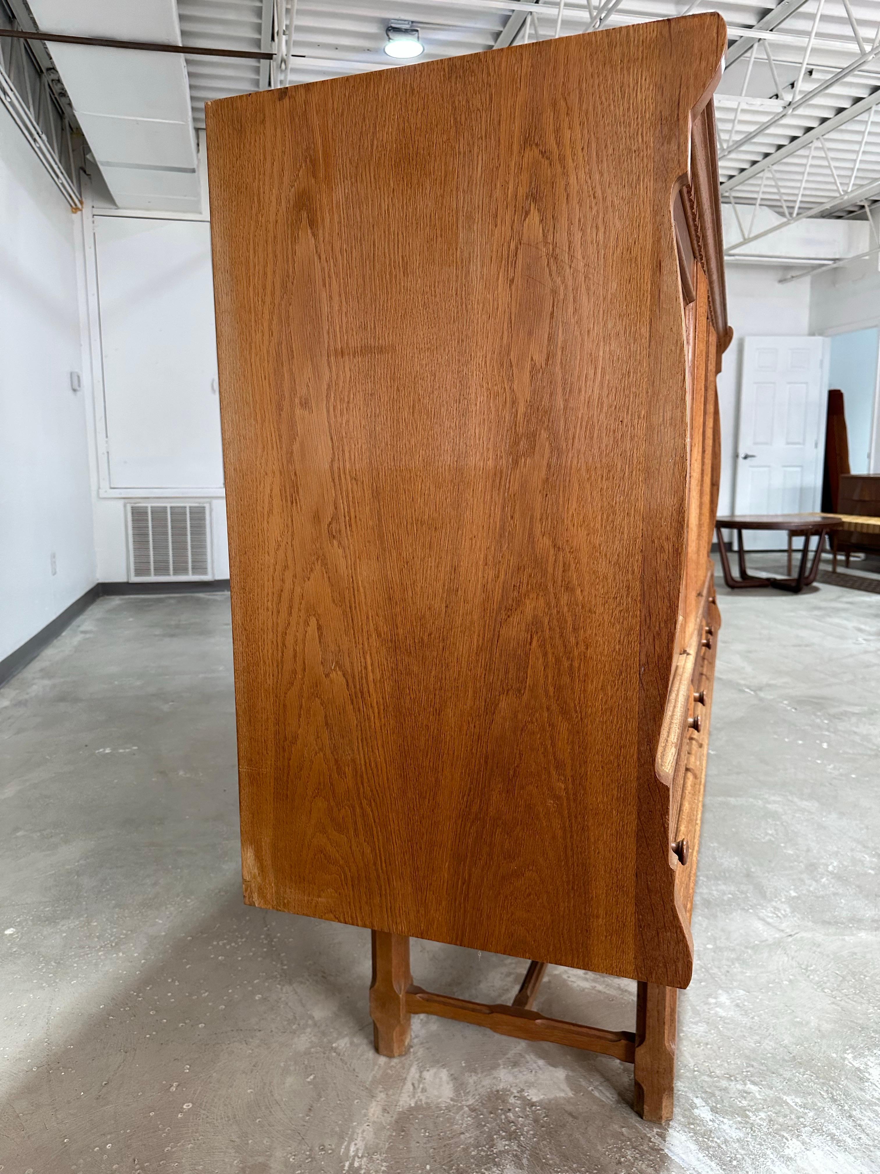 Brutalistisches Sideboard aus dänischer Eiche von Vondo Sonderborg im Angebot 2
