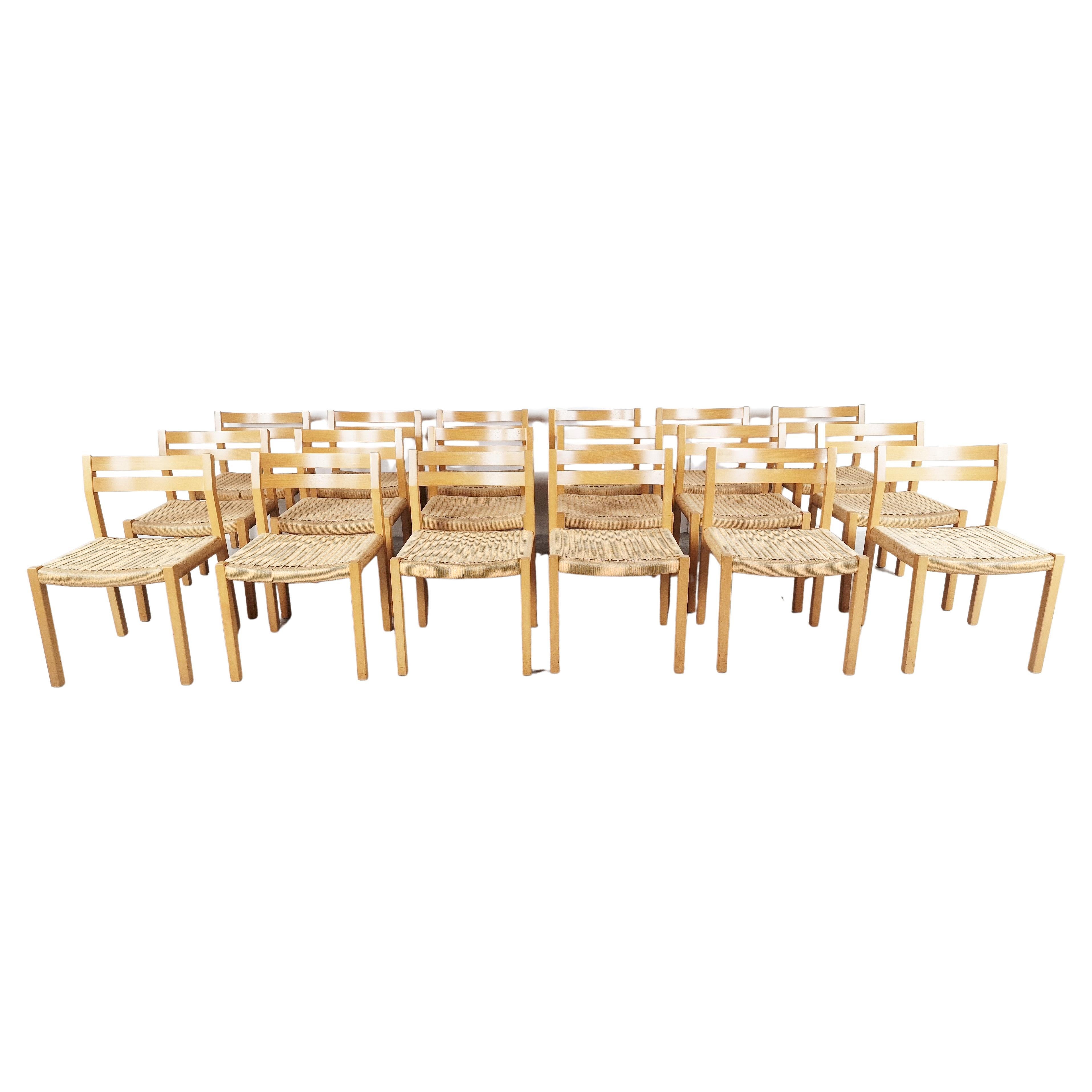 Danish Oak Chairs by Niels Otto Møller for Møller Mobelfabrik, Set of 8