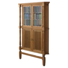 Danish Oak Corner Cabinet by Henning Kjaernulf, 1950s
