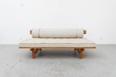 Méridienne danoise en chêne de Bernt Petersen