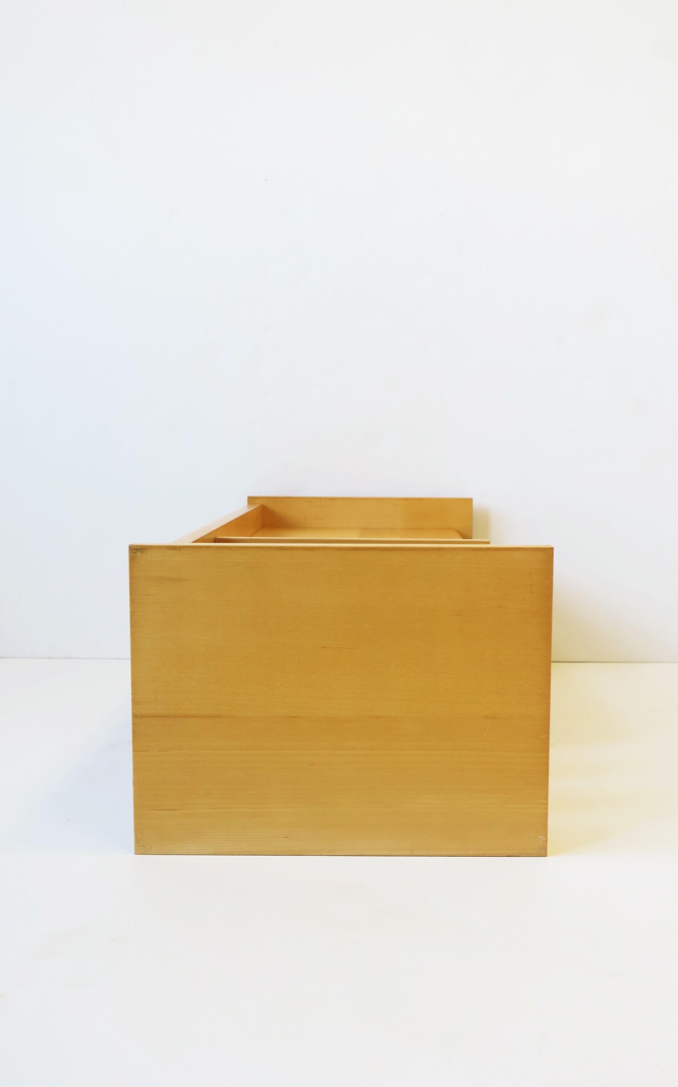 Danish Oak Desk Office Organizer with Shelves For Sale 8