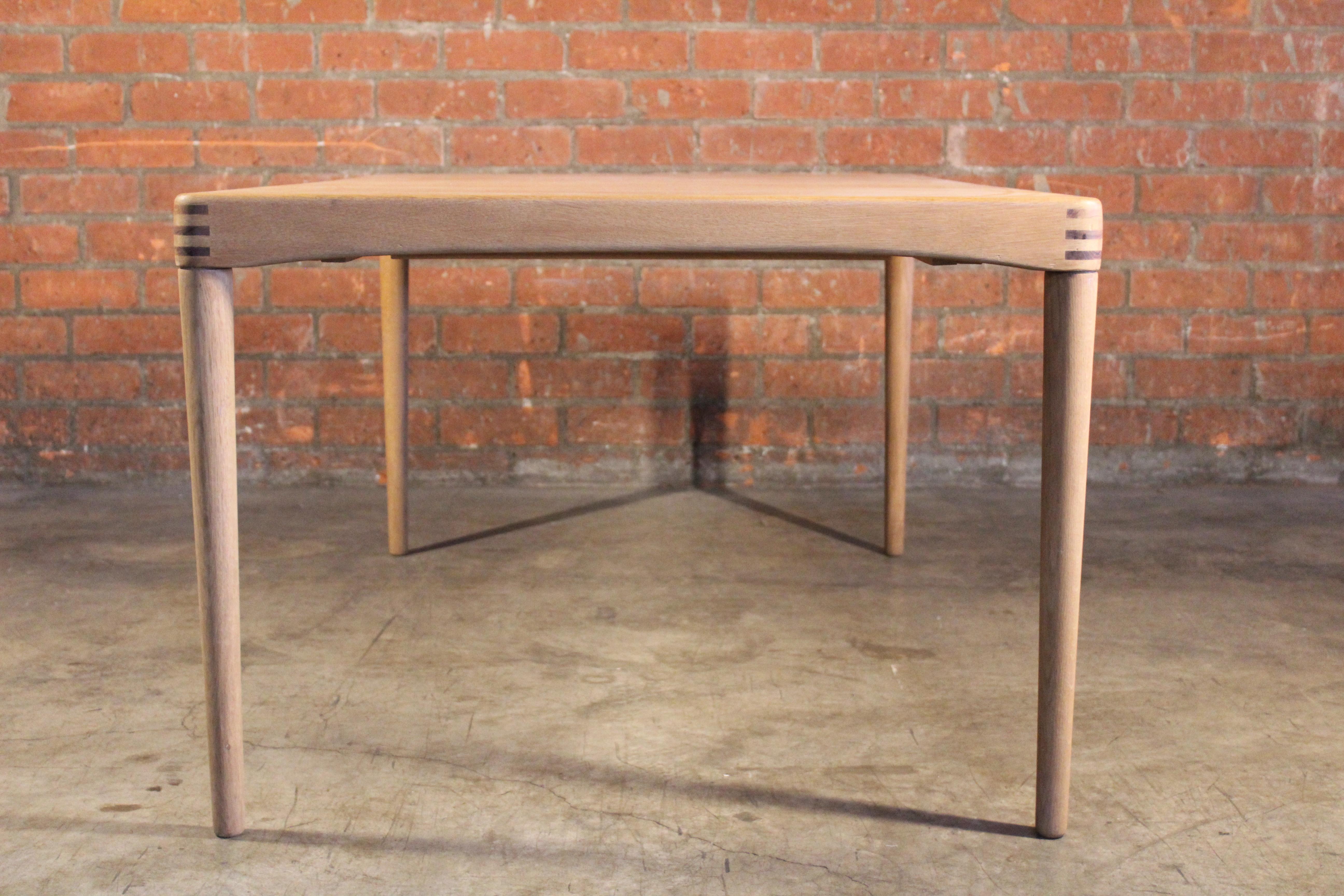 Danish Oak Dining Table by H.W Klein for Bramin, 1960s 7