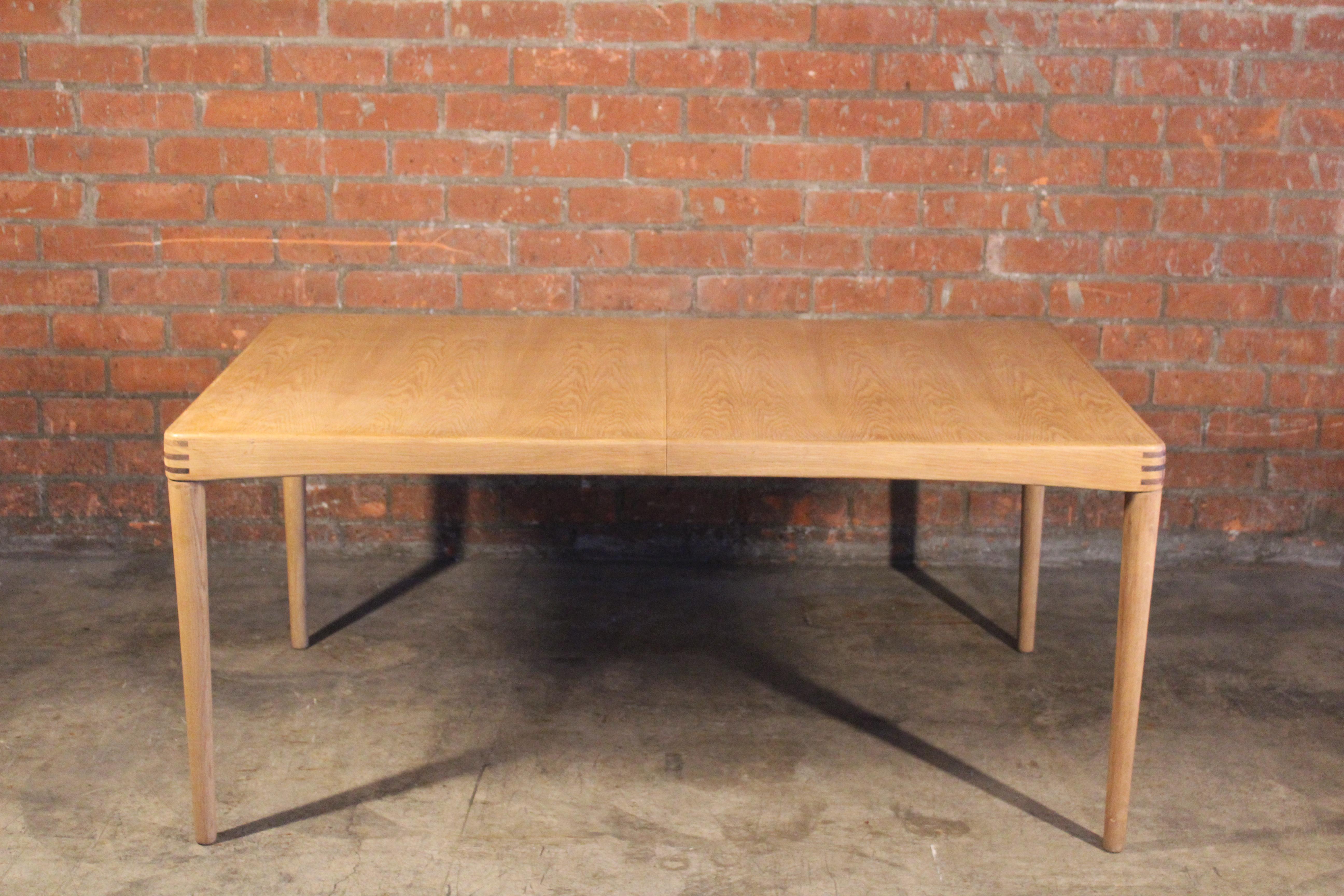 Danish Oak Dining Table by H.W Klein for Bramin, 1960s In Good Condition In Los Angeles, CA